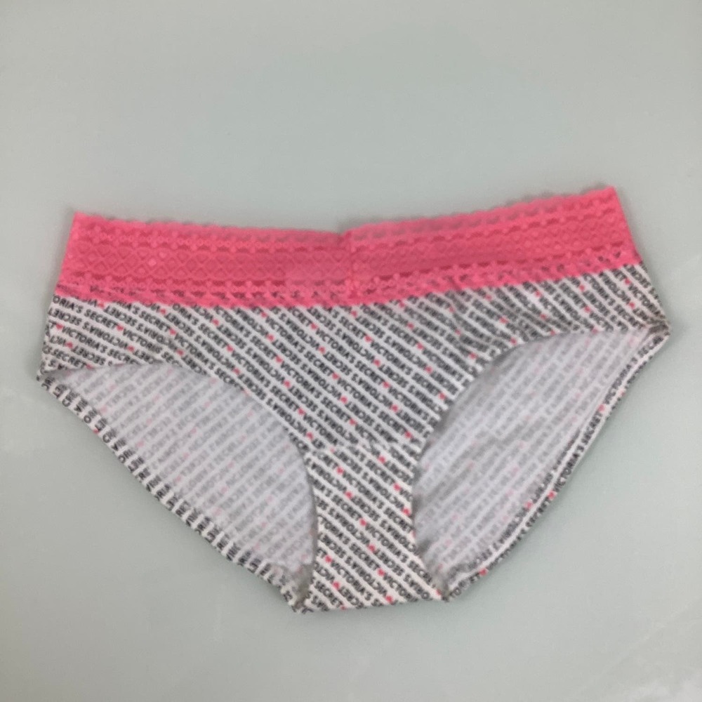 Victoria’s Secret Low Rise Hiphugger Logo panty size L NWT